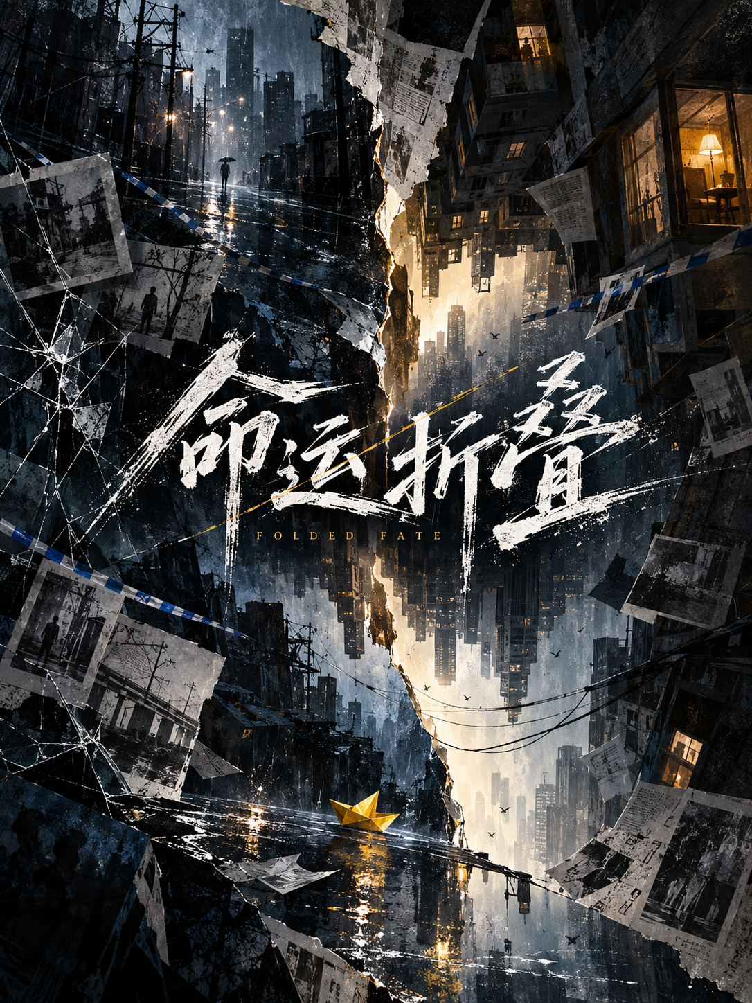 《命运折叠》官方主视觉概念海报